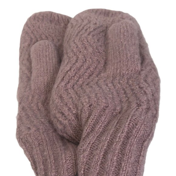 INC International Concepts Knit Mittens Mauve Christmas Gift Free Shipping - Picture 3 of 7